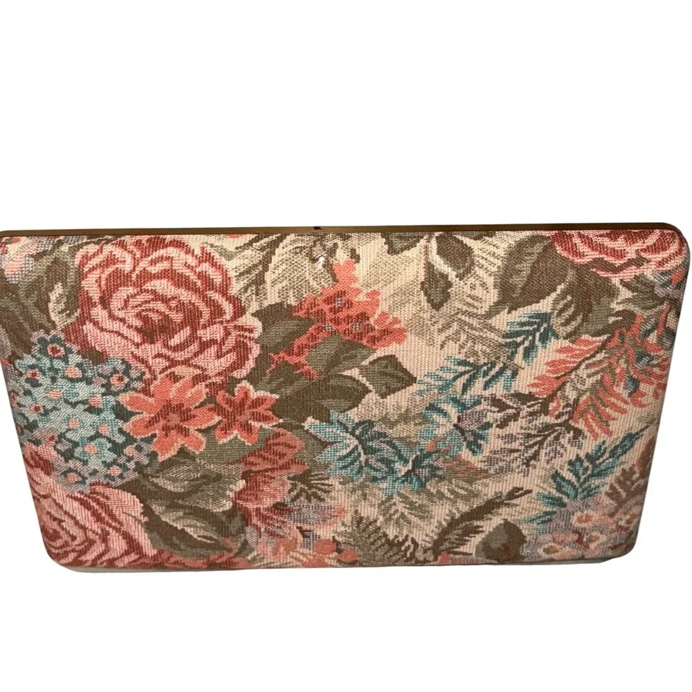 Floral Jewelry Box with Trinket Box Organizer Retro Vanity Storage Cottagecore